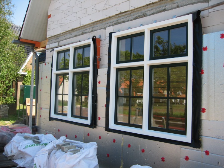 Kunststof kozijnen project